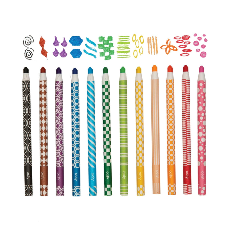 Color Appeel Crayons - Set of 12 by OOLY