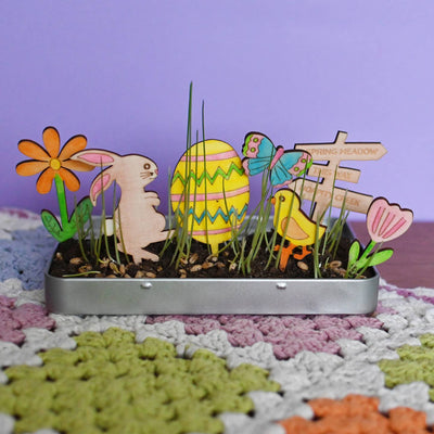 Make Your Own Easter Garden by Cotton Twist