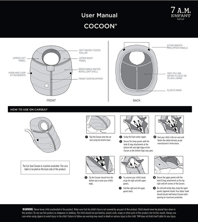 Car Seat Cocoon by 7AM Enfant