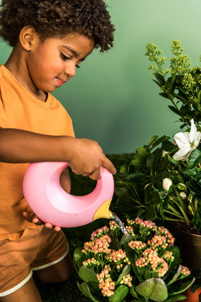 Small Cana Watering Can - Banana Pink by Quut Toys