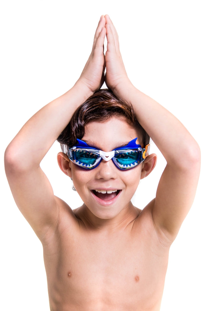 Jawsome Jr. Kids Swim Goggle by Bling2o