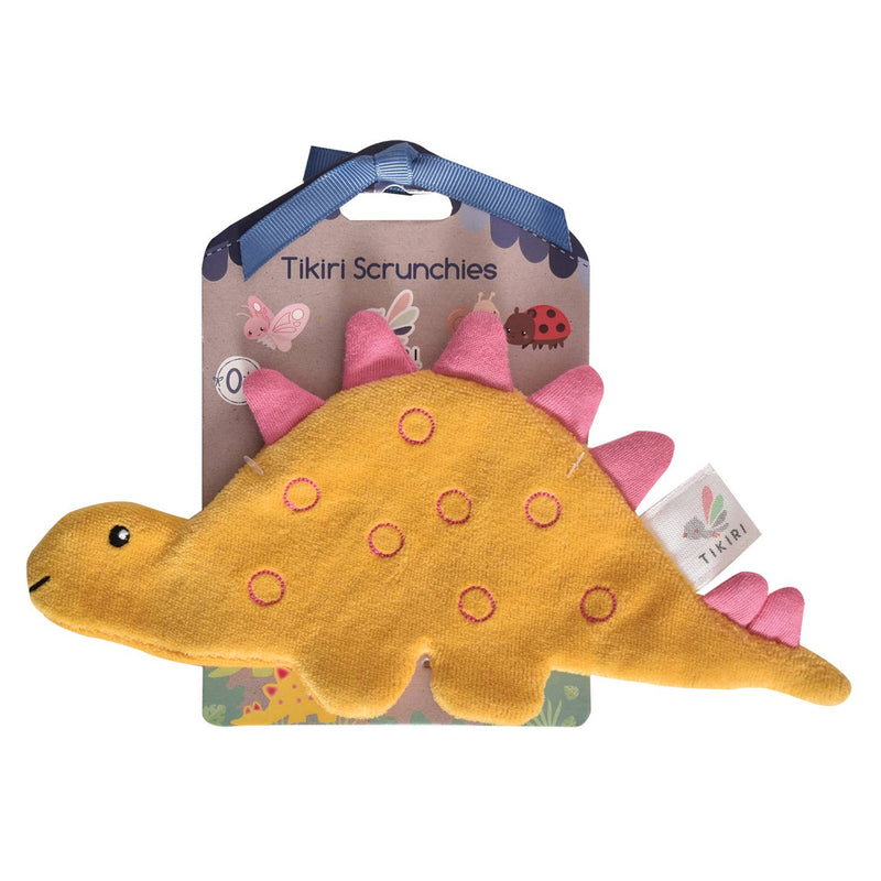 Organic Stegosaurus Crinkle Toy by Tikiri Toys