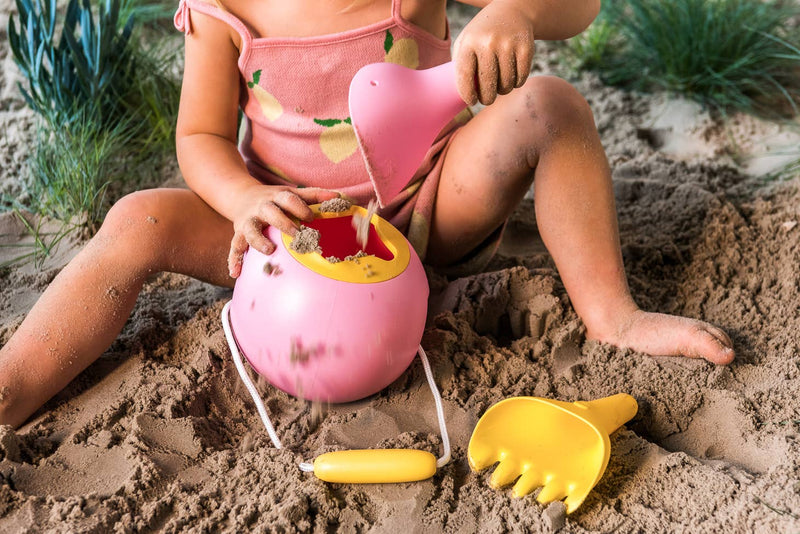 Mini Ballo Bucket - Banana Pink by Quut Toys