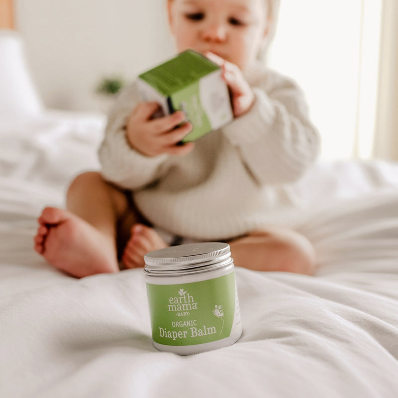 Organic Diaper Balm 4 oz by Earth Mama Organics