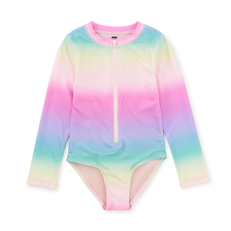 Rash Guard Baby Swimsuit - Okinawa Sunrise by Tea Collection FINAL SALE