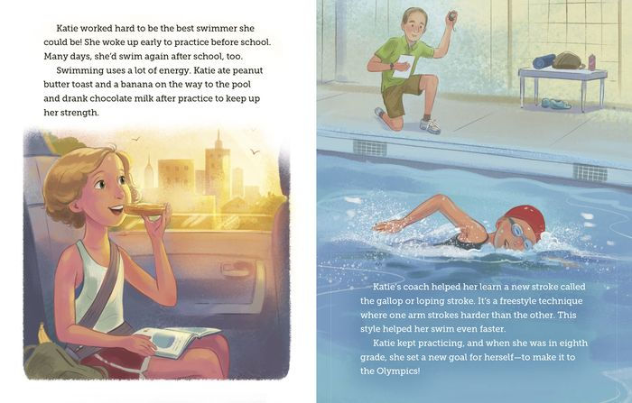 Katie Ledecky: A Little Golden Book Biography - Hardcover