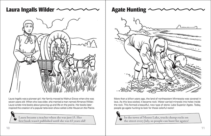 Minnesota Activity Book by AdventureKEEN