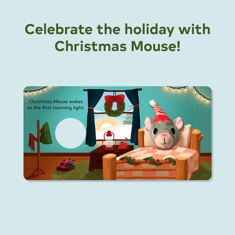 Christmas Mouse - Finger Puppet Board Book