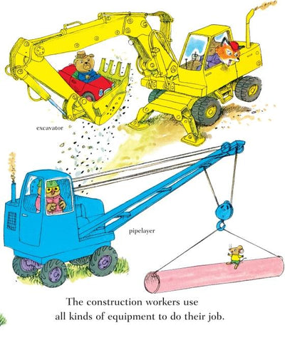 Richard Scarry's Busy Busy Construction Site - Board Book