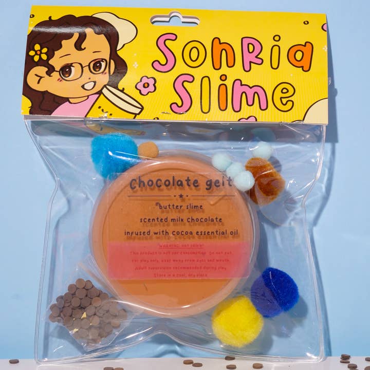 Chocolate Gelt Slime by Sonria Slime