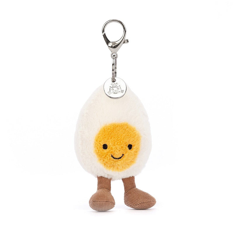 Amuseable Happy Boiled Egg Bag Charm by Jellycat