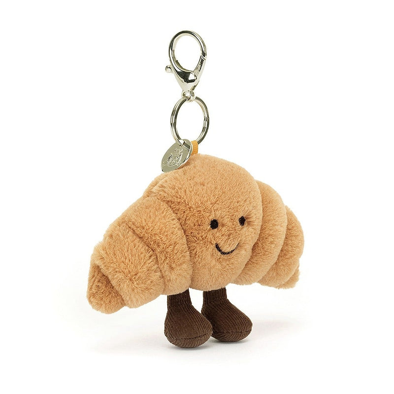 Amuseable Croissant Bag Charm by Jellycat