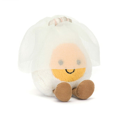 Amuseable Boiled Egg Bride - 6 Inch by Jellycat