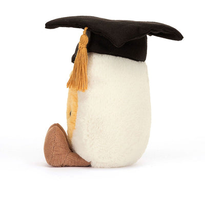 Amuseable Boiled Egg Graduation - 6 Inch by Jellycat