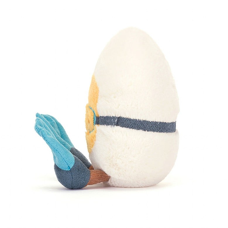 Amuseable Boiled Egg Scuba - 6 Inch by Jellycat