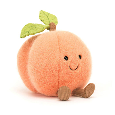 Amuseables Peach - 6 Inch by Jellycat