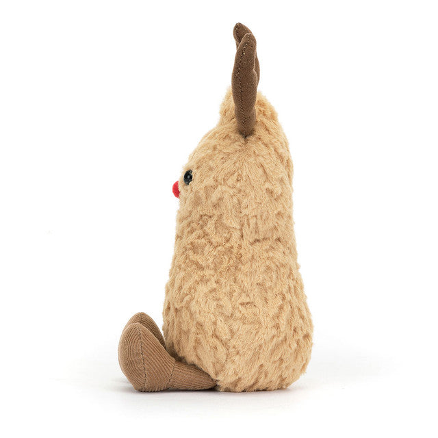 Amuseable Peanut Reindeer - 6 Inch by Jellycat