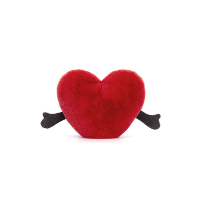 Amuseable Red Heart - Small 4 Inch by Jellycat