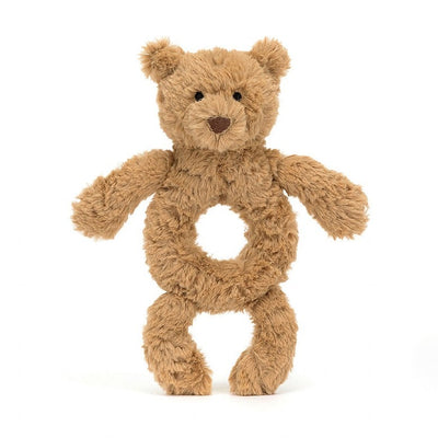 Bartholomew Bear Ring Rattle - 8 Inch by Jellycat