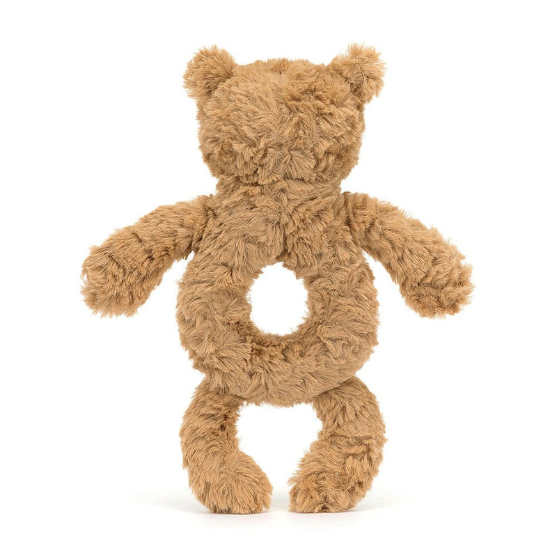 Bartholomew Bear Ring Rattle - 8 Inch by Jellycat