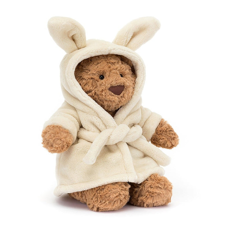 Bartholomew Bear Bathrobe - 10 Inch by Jellycat