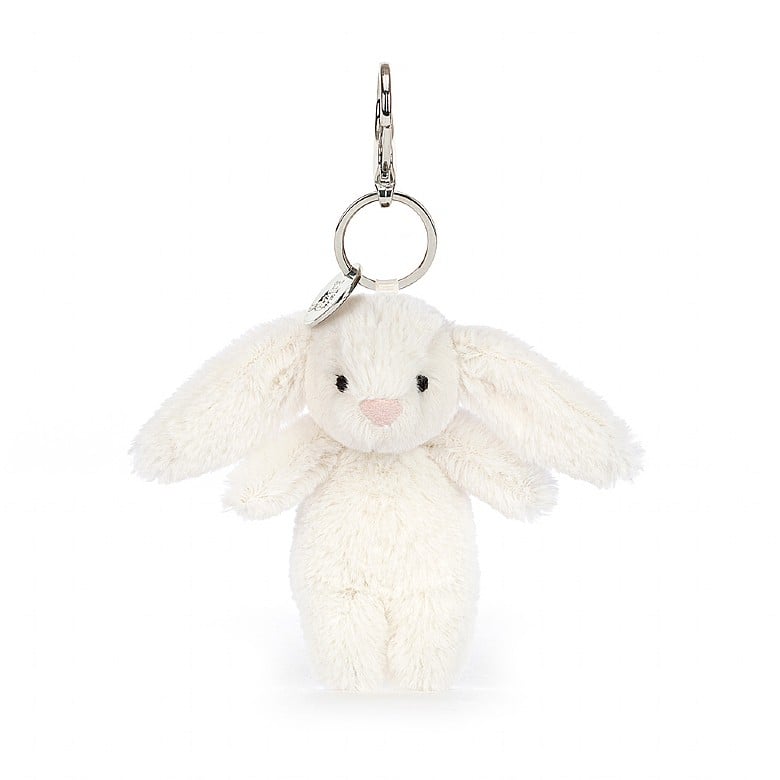 Bashful Bunny Cream Bag Charm by Jellycat