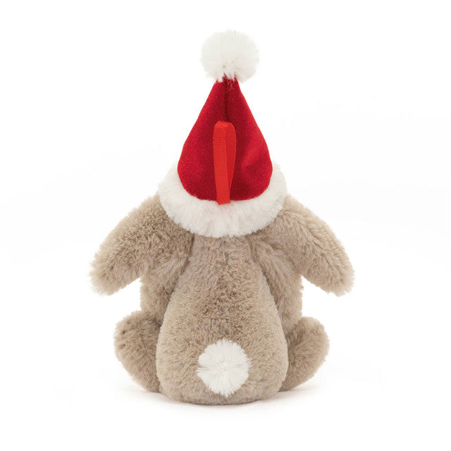 Bashful Christmas Bunny Ornament - 5 Inch by Jellycat