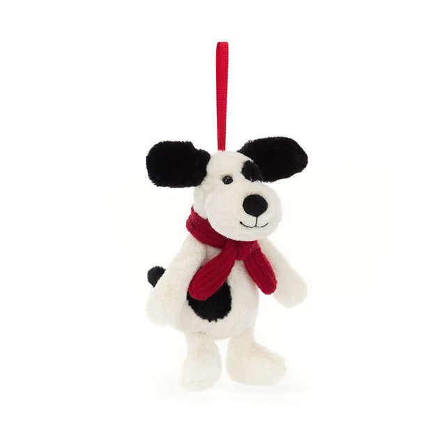 Bashful Puppy Ornament - 5 Inch by Jellycat