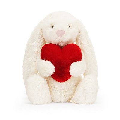 Bashful Red Love Heart Bunny - Original 12 Inch by Jellycat