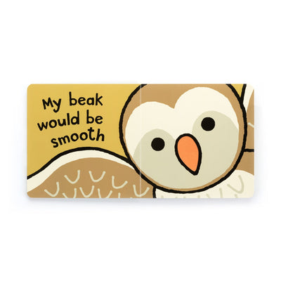 If I Were an Owl Book (White) - Board Book by Jellycat