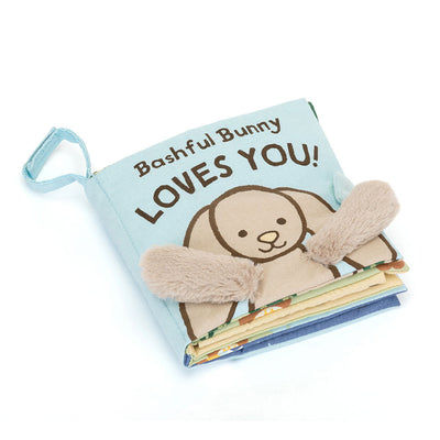 Bashful Bunny Loves You Fabric Book by Jellycat