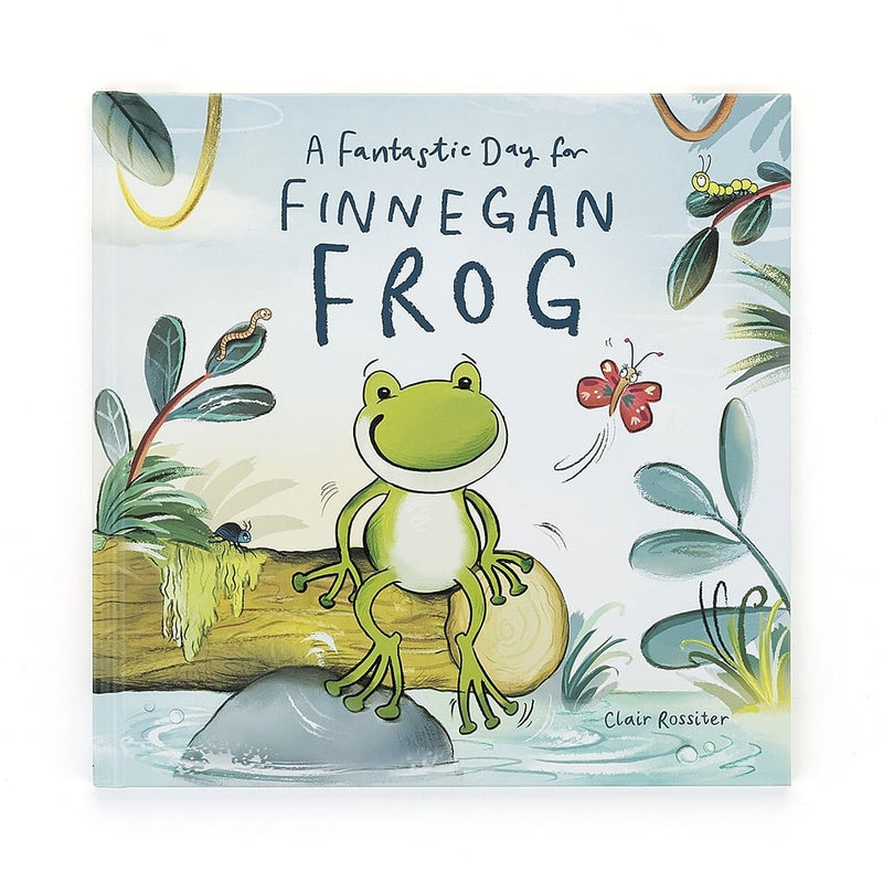 A Fantastic Day for Finnegan Frog Book by Jellycat