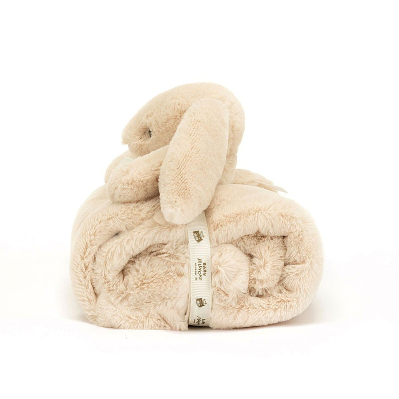 Bashful Luxe Bunny Willow Blankie in Gift Box by Jellycat