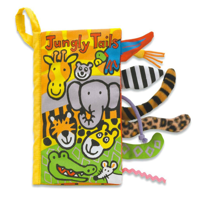 Jungly Tails - Crinkly Fabric Book by Jellycat