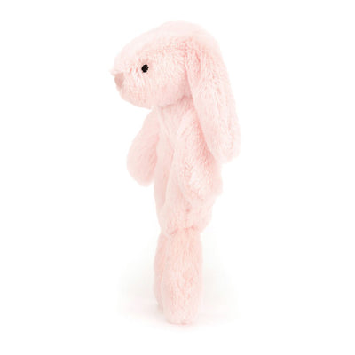 Bashful Pink Bunny Ring Rattle - 8 Inch by Jellycat