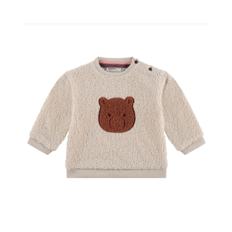 Baby Fuzzy Teddy Sweater by Babyface