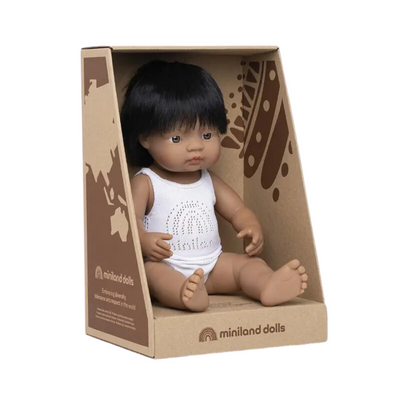 Baby Doll Hispanic Boy 15" by Miniland