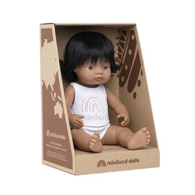 Baby Doll Hispanic Girl 15" by Miniland