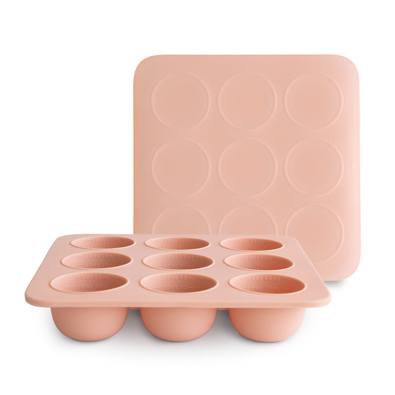 Baby Food Freezer Tray - Blush by Mushie & Co