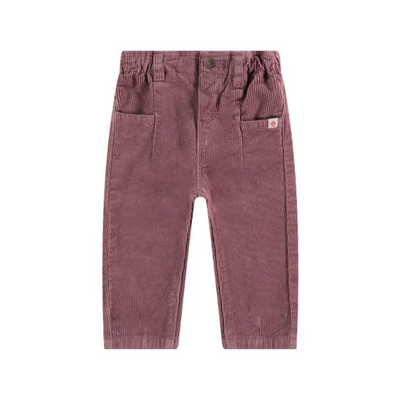 Baby Paperbag Corduroy Pants - Purple by Babyface