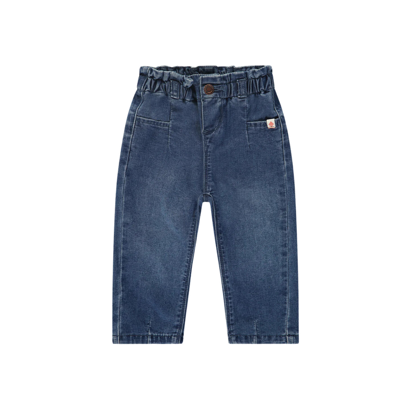 Baby Paperbag Pants - Blue Denim by Babyface