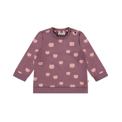 Baby Sweatshirt - Purple Fruit Print by Babyface