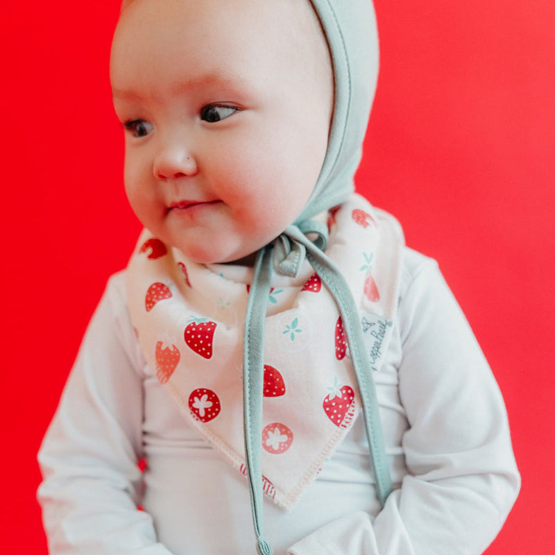 Single Bandana Bib - Clementine by Copper Pearl