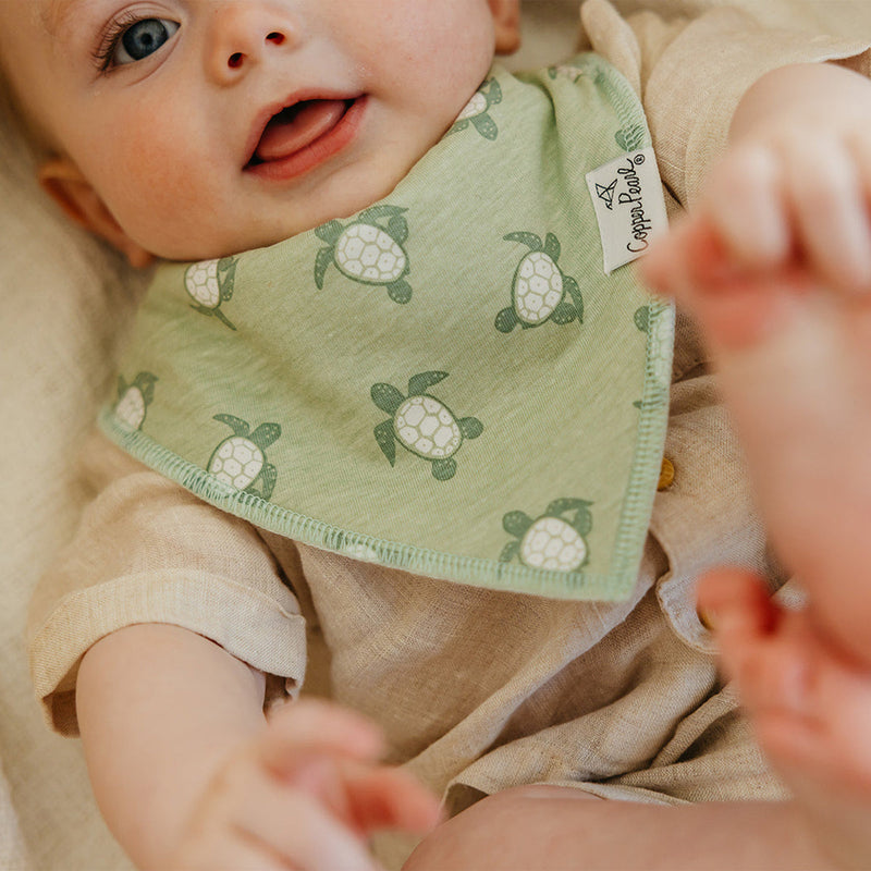 Single Bandana Bib - Cove by Copper Pearl