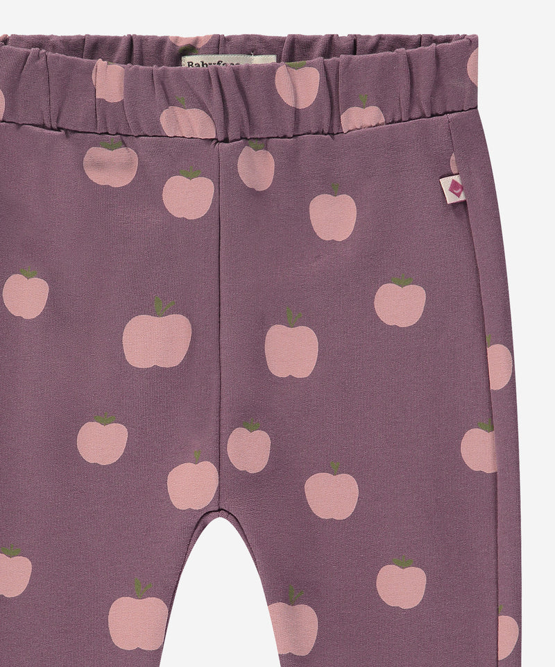 Baby Sweatpants - Purple Fruit Print by Babyface