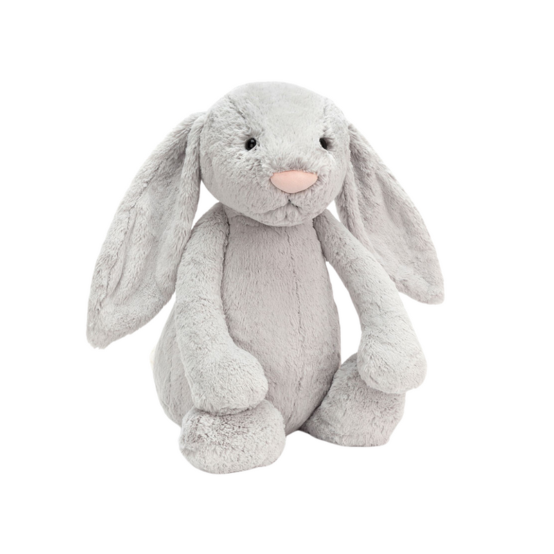 Bashful Silver Bunny - Really Big 26 Inch by Jellycat