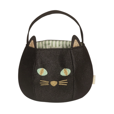 Black Cat Bucket Bag by Rockahula Kids