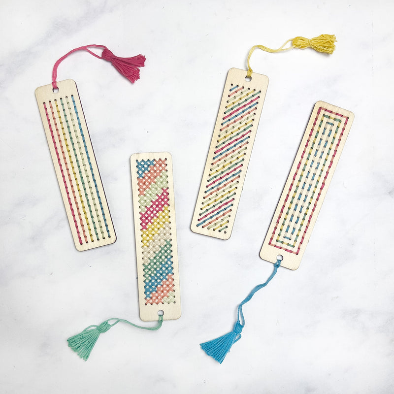 Make Your Own Stitched Tassel Bookmark Kit by Cotton Twist