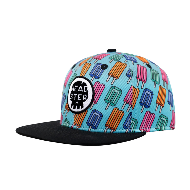 Pop Neon Blue Hat by Headster Kids