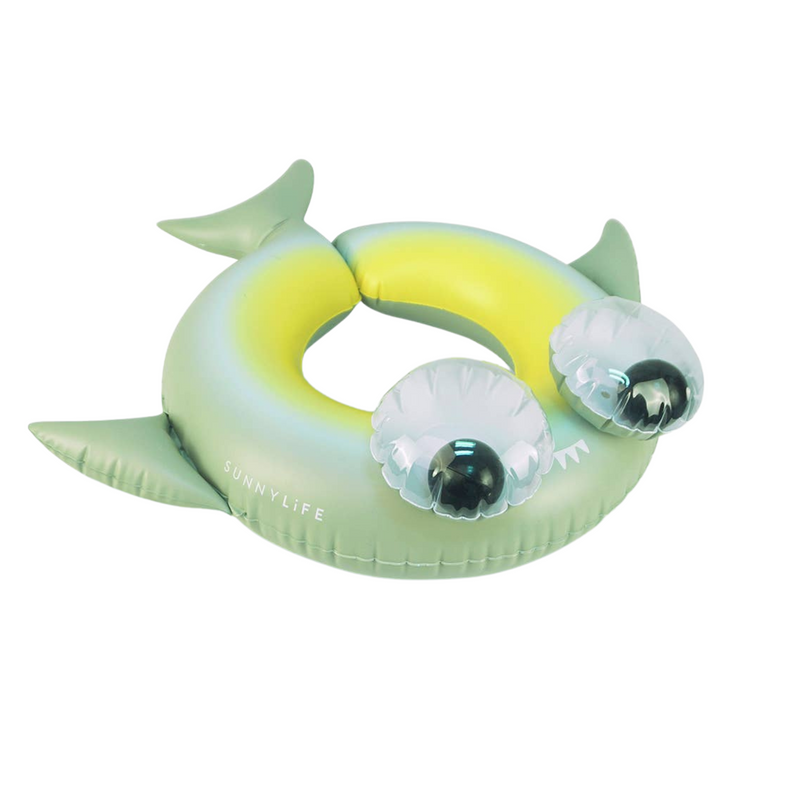 Kiddy Pool Ring Shark Tribe - Khaki by Sunnylife